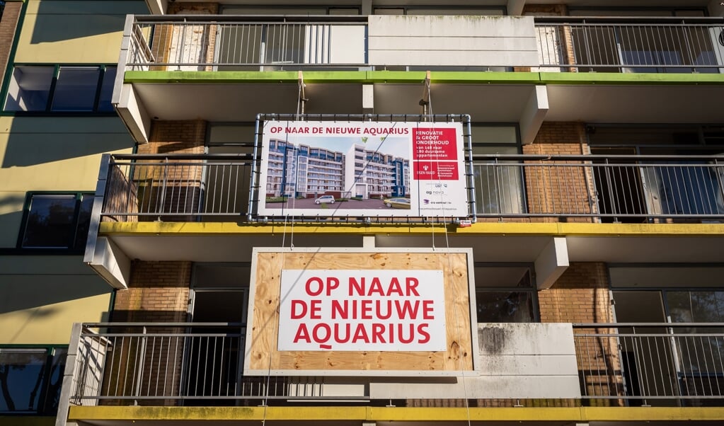 De Aquariusflat in Amstelveen wordt flink verduurzaamd.