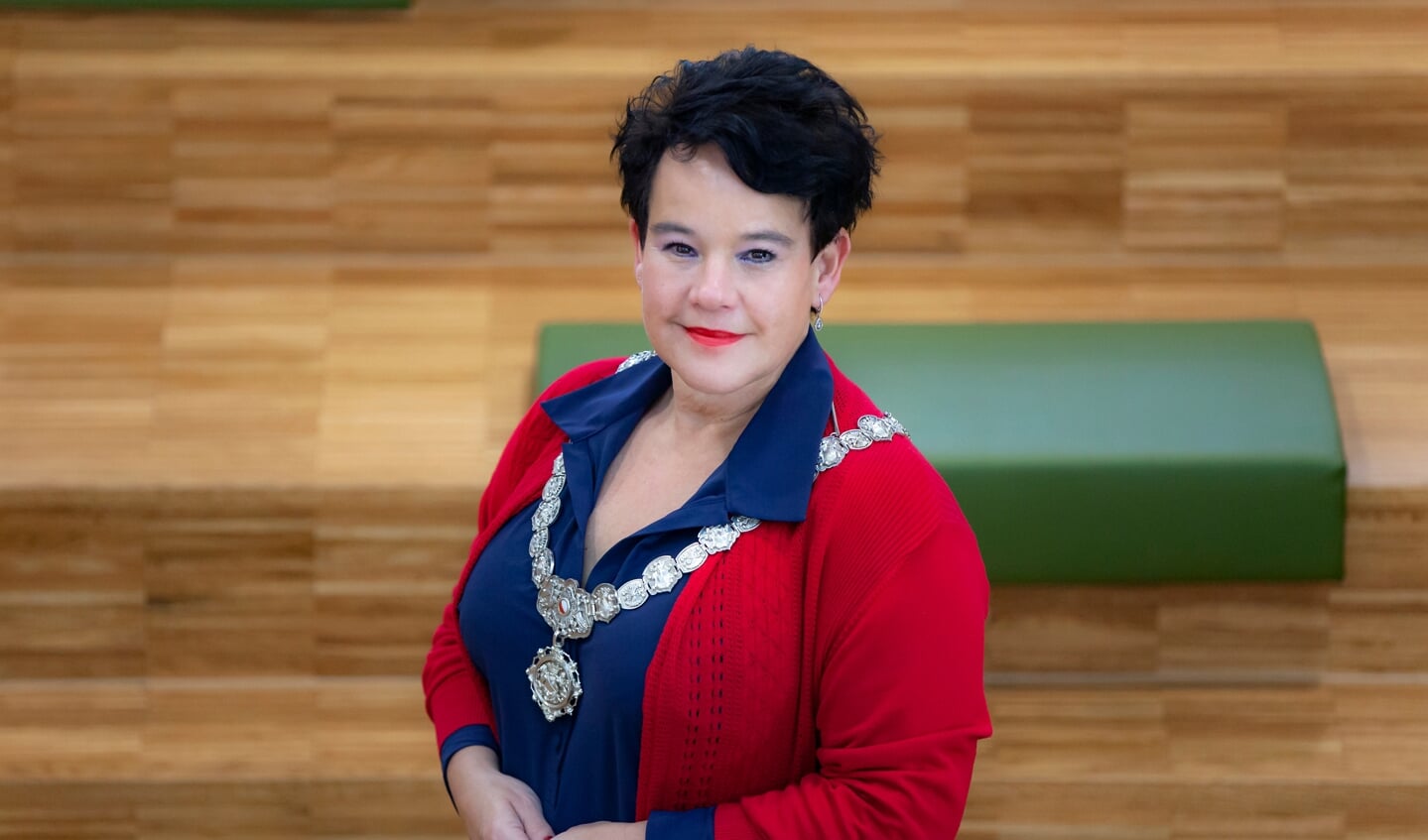 Sharon Dijksma is sinds een jaar burgemeester van Utrecht en daarmee voorzitter van de VRU.
