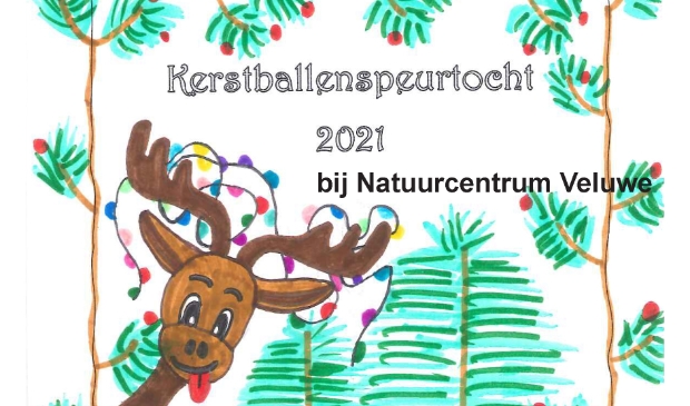 Kerstballenspeurtocht tijdens kerstvakantie bij Natuurcentrum Veluwe