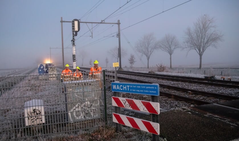 Om 8.30 uur werd het spoor weer vrijgegeven.