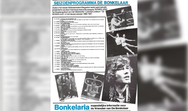 <p>Het seizoensprogramma van De Bonkelaar.</p>