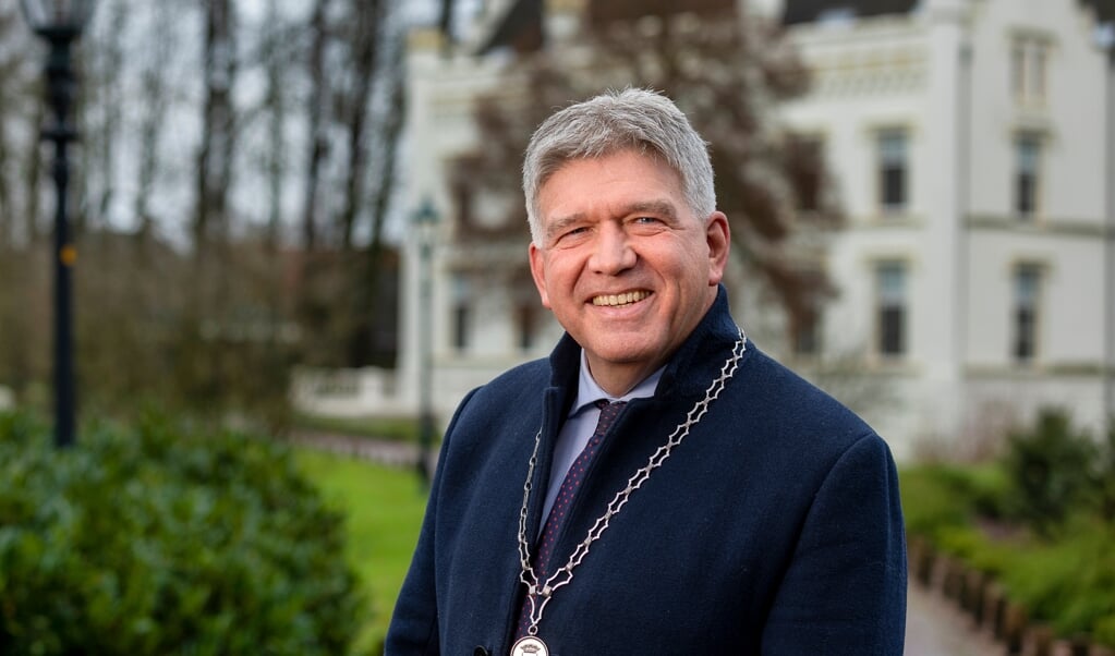 Burgemeester Wimar Jaeger van Scherpenzeel.