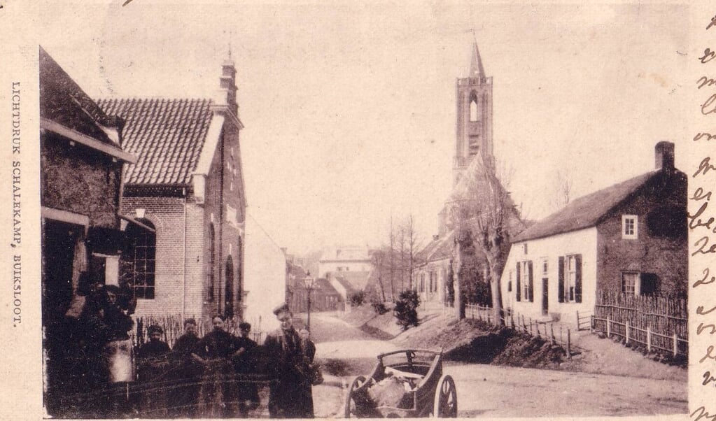 Andrieskerk rond 1900.