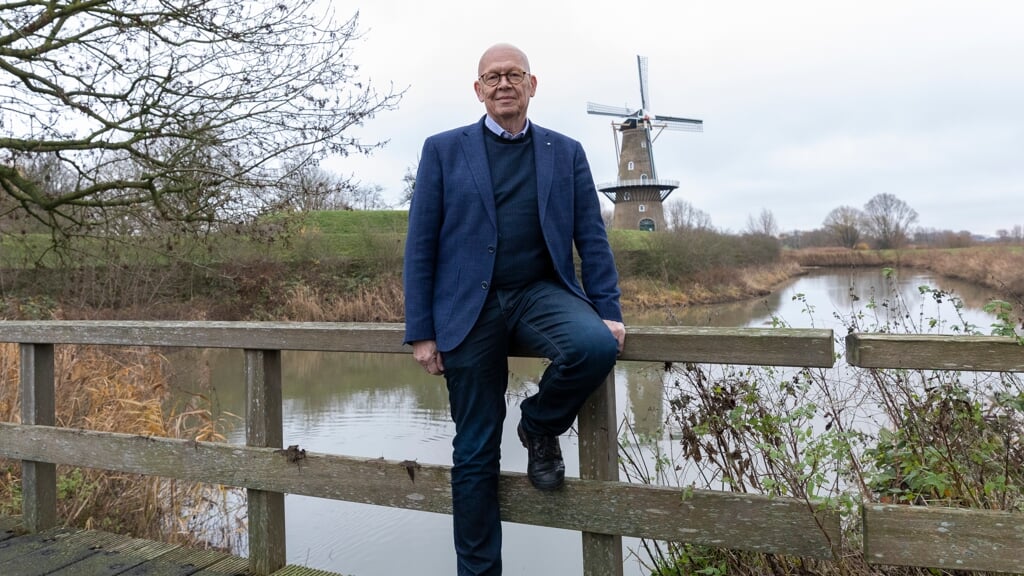 Dick van Zanten is lijsttrekker van de waterschapspartij 'Water Lokaal' 