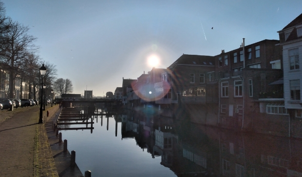 Winterzon op Lingehaven Gorinchem