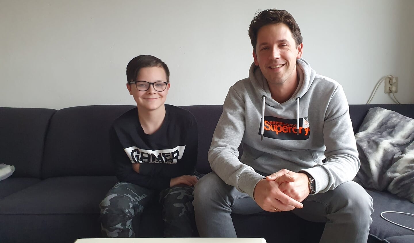 ,,Arthur denkt altijd aan mij. Dat merk ik,” zegt Desten. ,,Hij komt vaak met ideeën voor een activiteit."