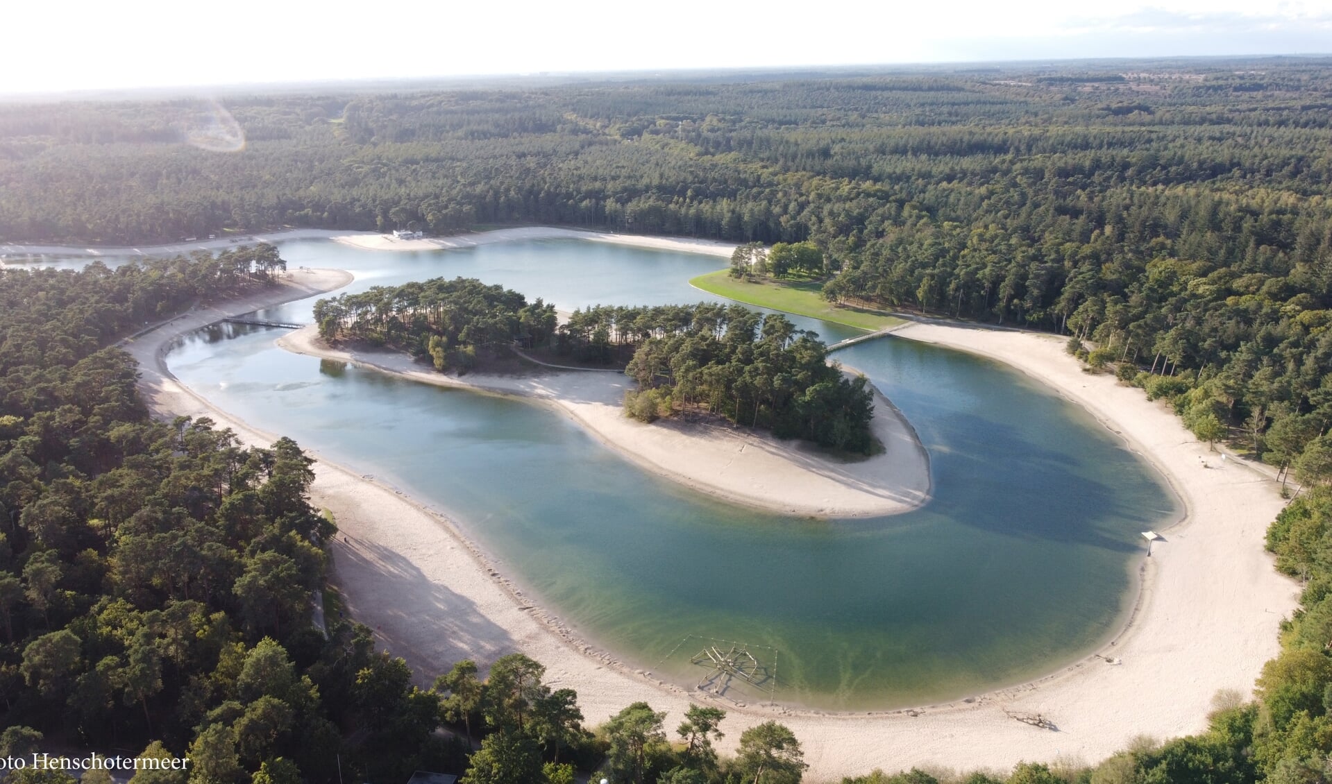 De plannen van het Henschotermeer zullen over meerdere jaren verspreid worden. 