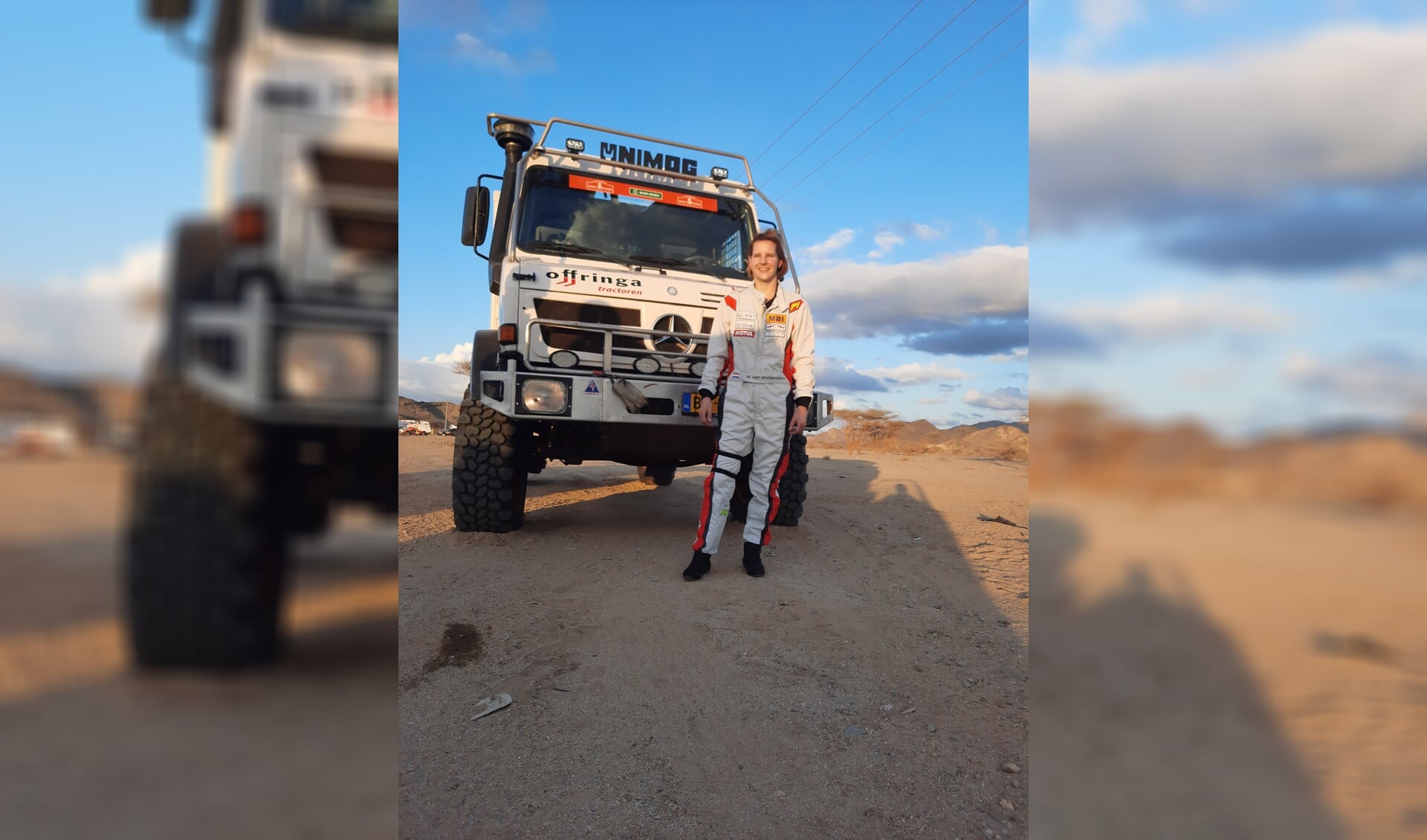 Miranda van Middendorp is klaar voor het grote avontuur in de Classic Dakar Rally.