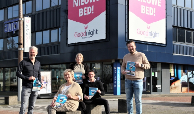 <p>Ook medewerkers van Goodnight Slaapkamers hopen dat veel mensen meedoen met de online quiz.</p>