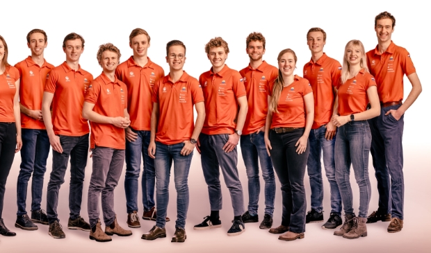<p>Een deel van het Solar Team.</p>