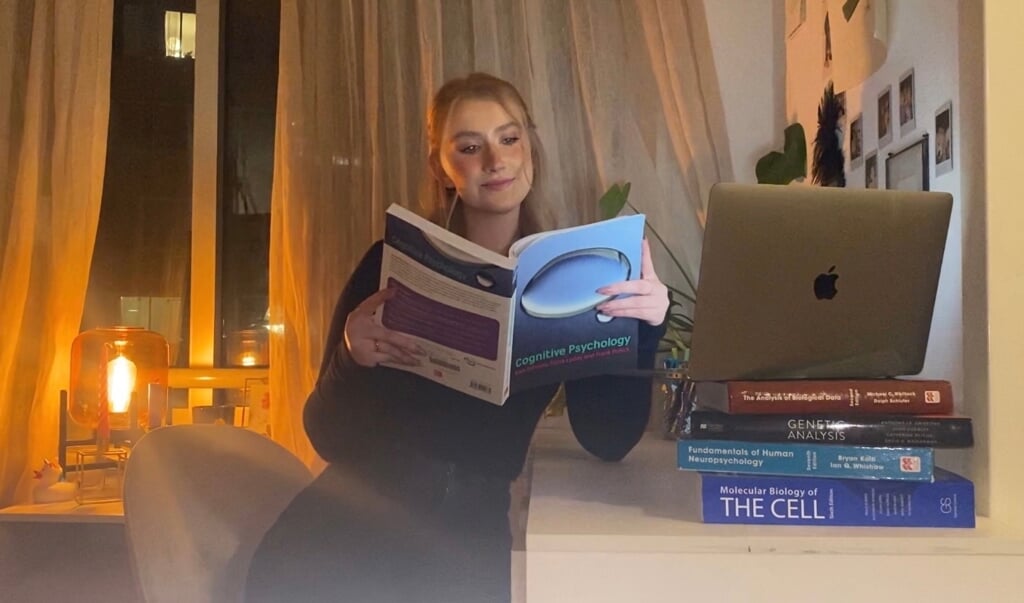 Angela Dekker studeert in Amsterdam
