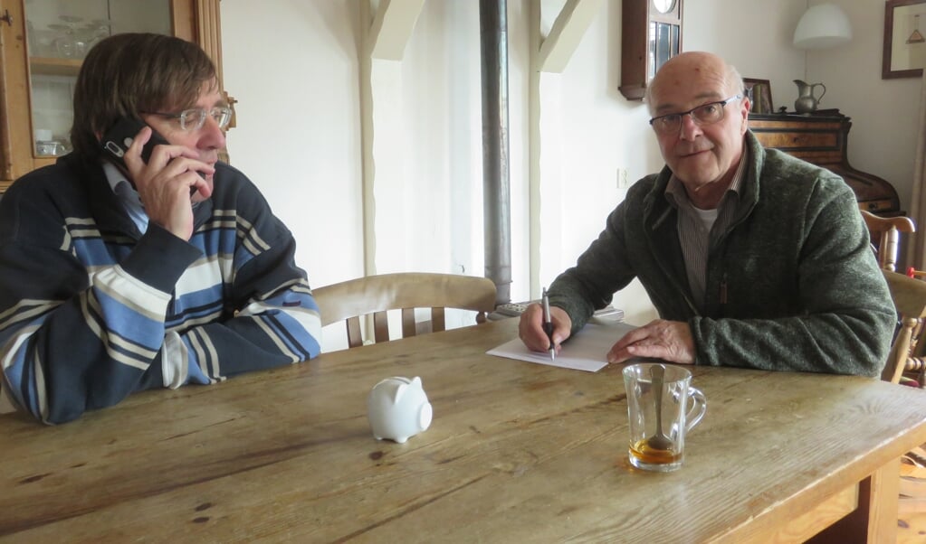Bernard Baakman (l) en Anton Sluijs: ,,Bijtijds ingrijpen is cruciaal."