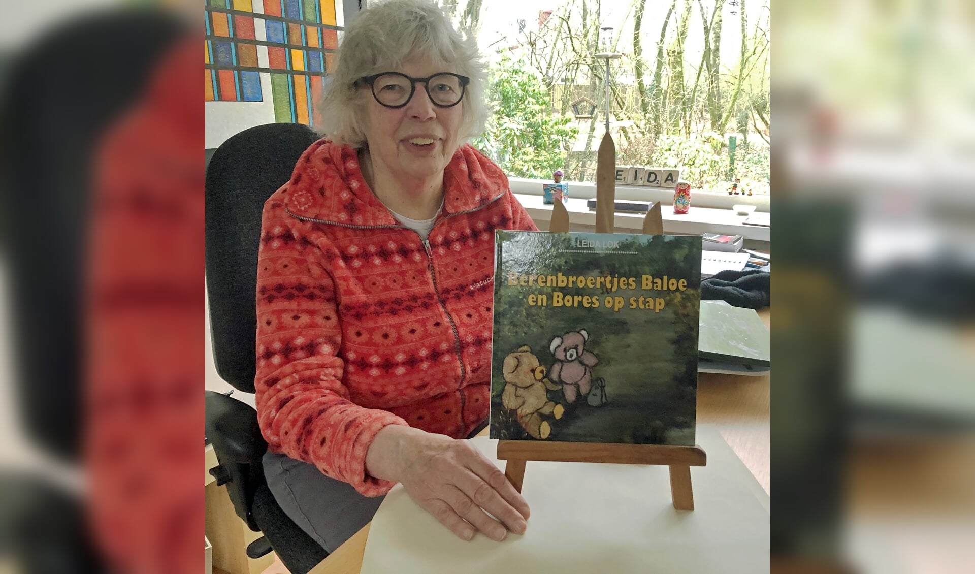 Leida Lok trots op haar tweede 'Beren' boekje