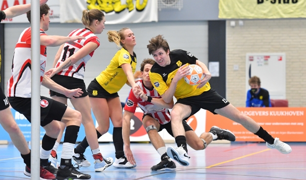 Mathuis den Ouden breekt door en scoort voor Dalto.