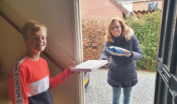 Vincent ontvangt het profielkeuzespel van zijn mentor.
