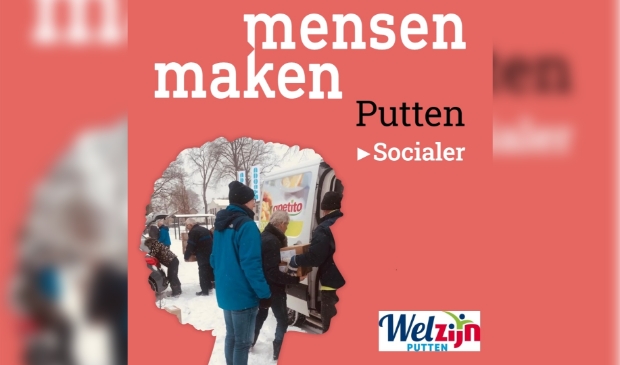 vrijwilligers pakken de maaltijd dozen aan van de bezorger.