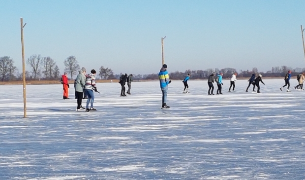 Schaatsen in een prachtige entourage