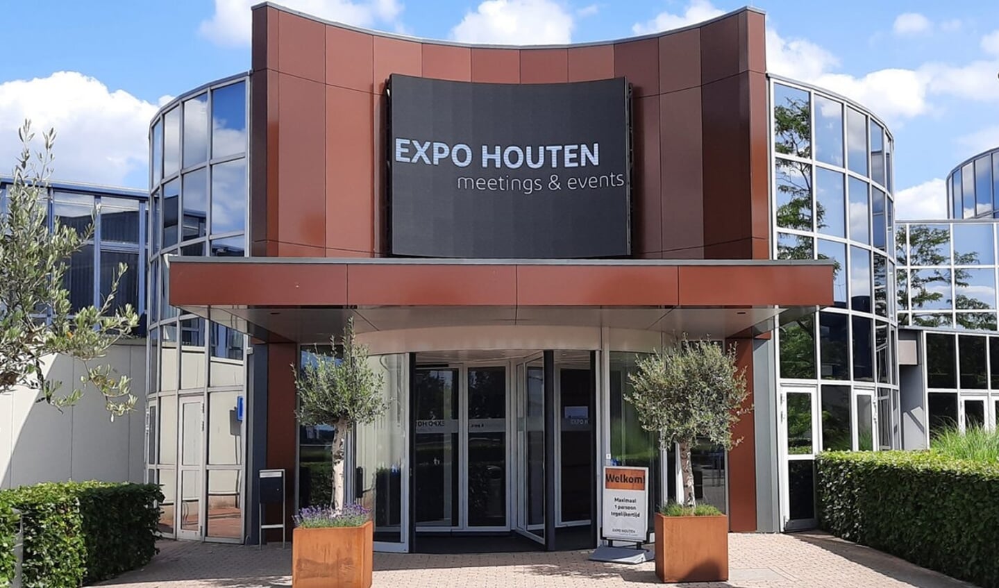 De entree van Expo Houten