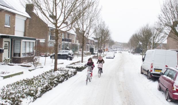 witte straten in Woudenberg