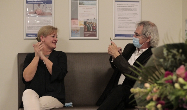 Judith van Boxtel - van Emmerik samen met haar man Roger van Boxtel