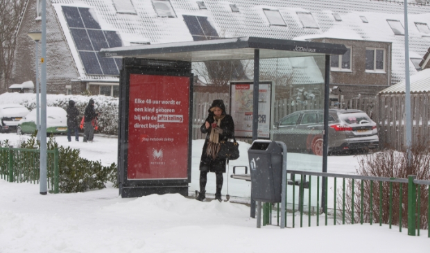 Lang wachten op de bus die niet zal komen