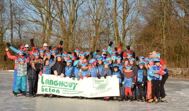 Jeugdschaatsers Blauwe Beugel