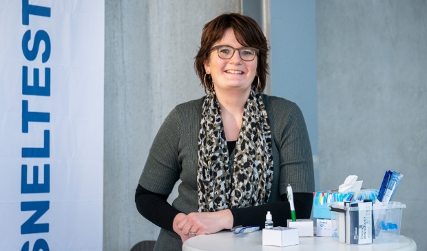 <p>Wijkverpleegkundige Bettie Hendriksen.</p>