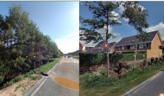 <p>Links is de huidige situatie en rechts is de situatie hoe 'ie (tijdelijk) wordt. </p>