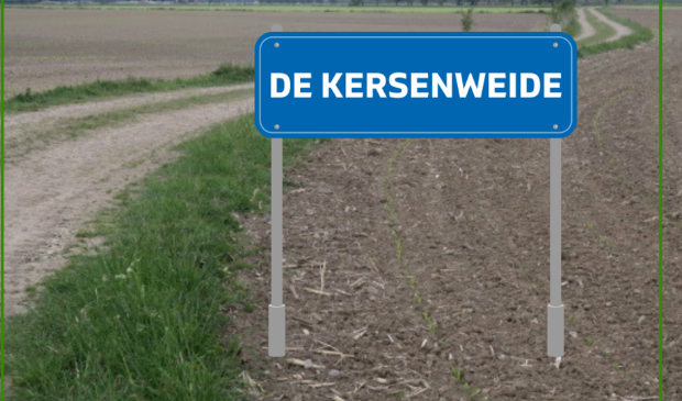 <p>De nieuwe wijk gaat De Kersenweide heten.</p>