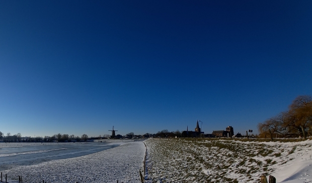 <p>Een winters plaatje van Wijk bij Duurstede</p>