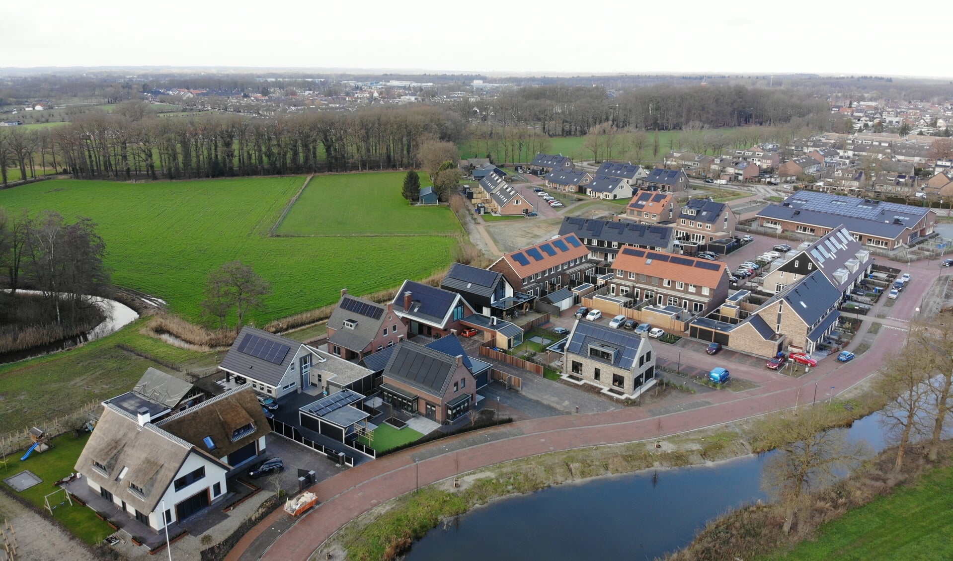 Nieuwbouwwijk Zelder in Scherpenzeel.