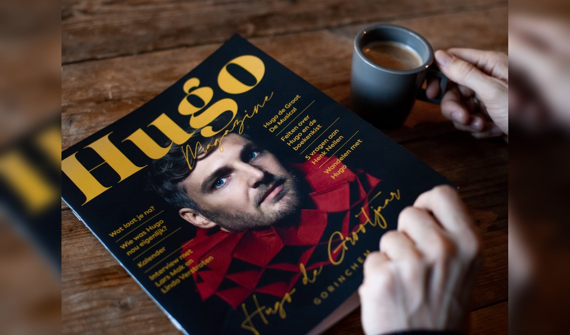 Het magazine Hugo wordt huis aan huis verspreid