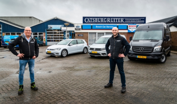 <p>Henk Ruiter en Gerrit de Kruif. </p>