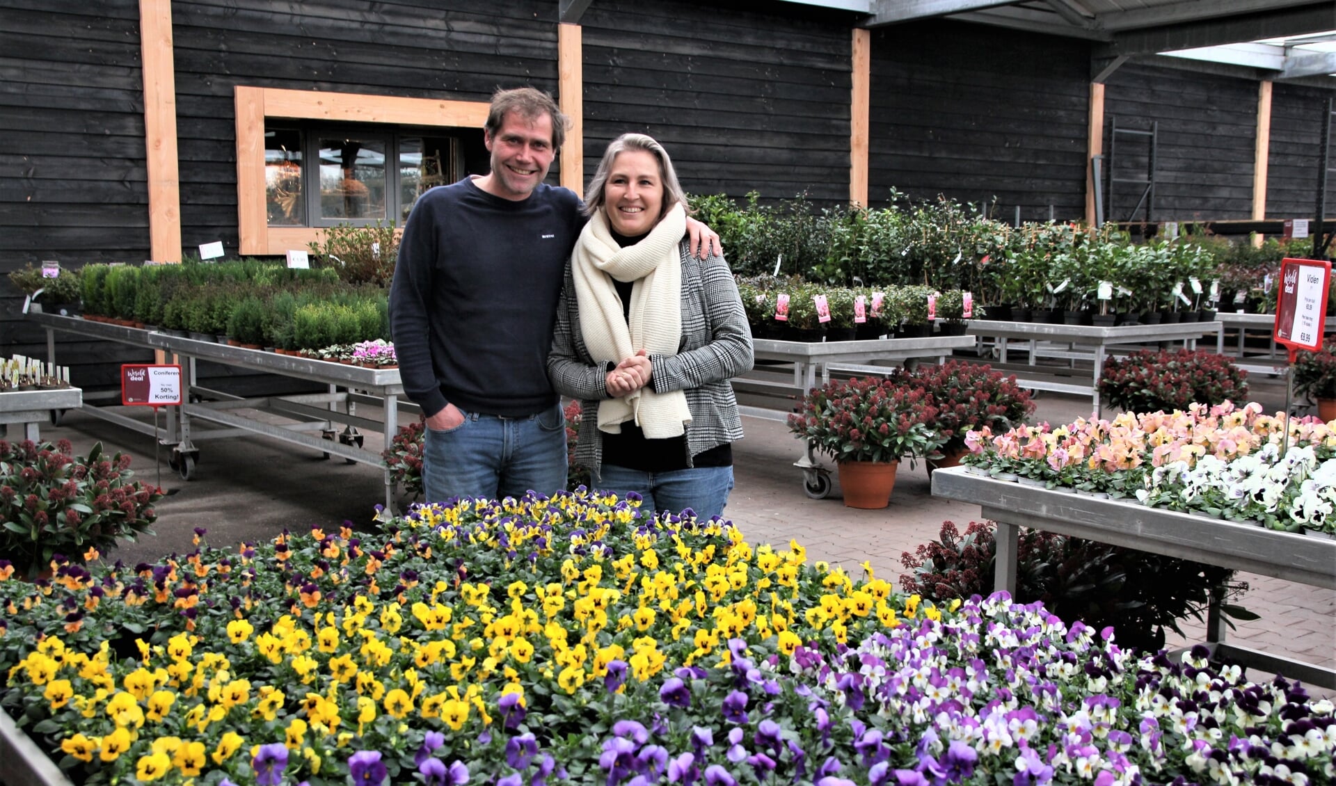 Jordi en Katrie van Maasdam, de nieuwe eigenaren van de parel die Global Garden heet.