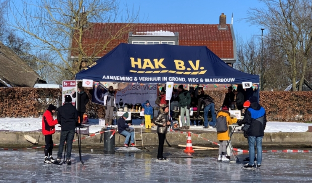 De Koek en Zopie kraam langs De Giessen