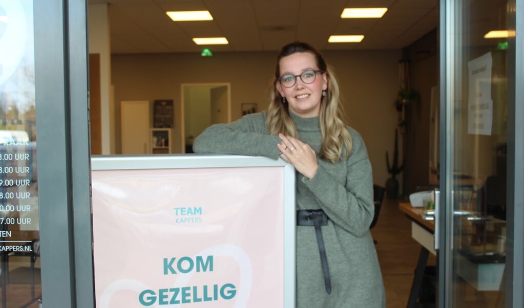 Gerdine de Keijzer van Team Kappers in Leusden-Zuid: 'Ik voorzie drukke weken, maar heerlijk toch?'