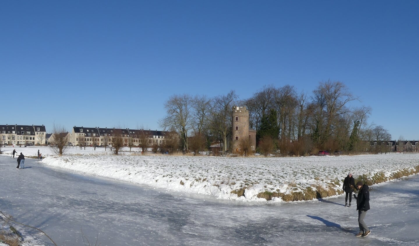 Winterpret bij kasteel Schonauwen