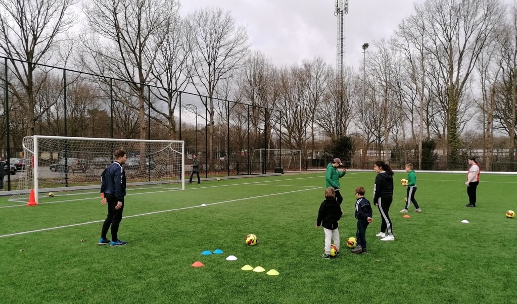 De eerste training voor de Blauwe Sterren van SO Soest