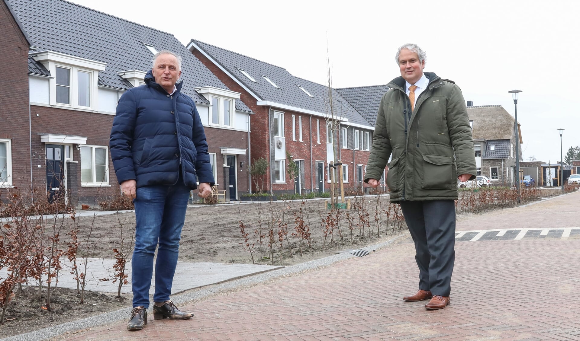 Directeur Wilgo van de Mheen en wethouder Wim Oosterwijk