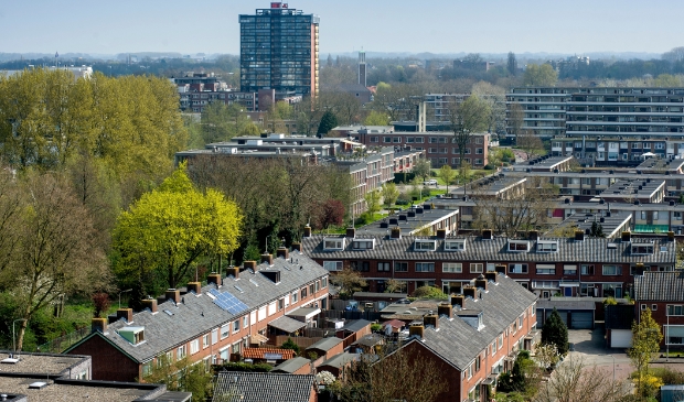 <p>Luchtfoto van de Gildenwijk</p>