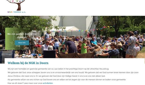 Website NGK Doorn