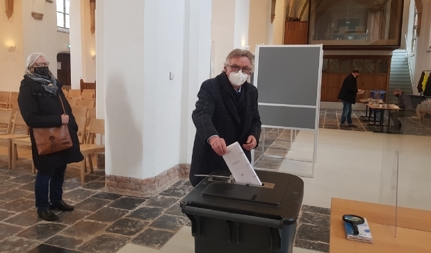 <p>Burgemeester Geert van Rumund: "Elke stem telt"<br><br><br></p>