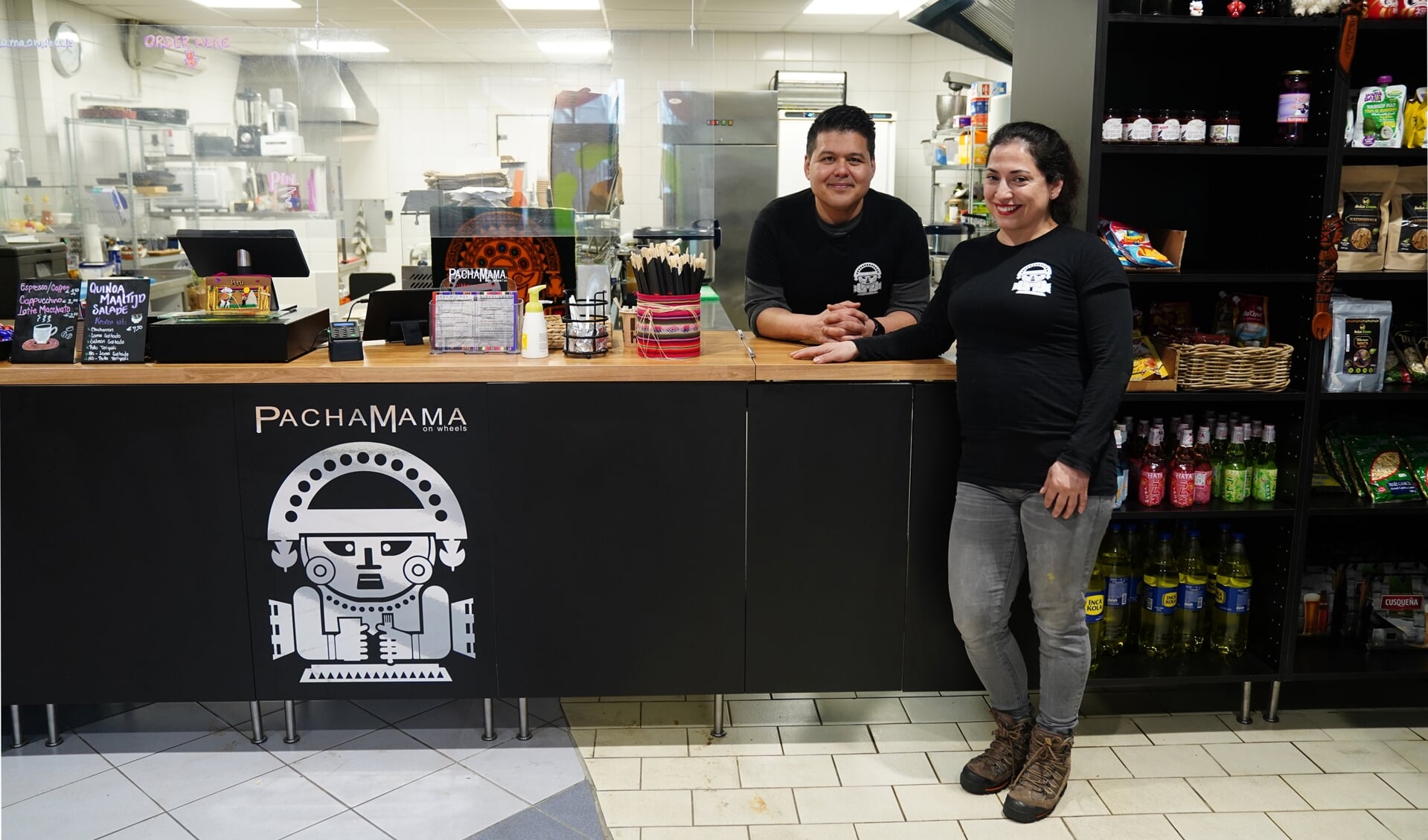 Fabio en Silvana van Pachamama, een Peruaans/Japans restaurant