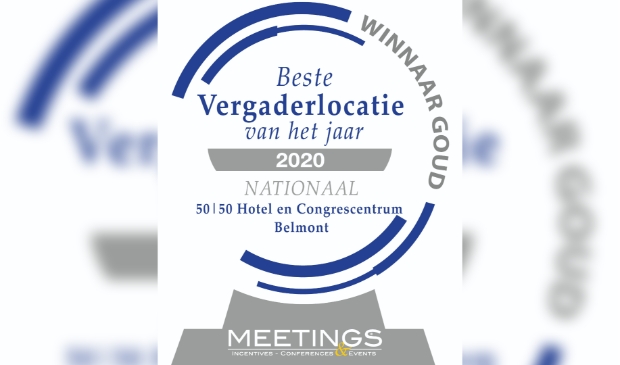 Gouden Award beste vergaderlocatie van het jaar