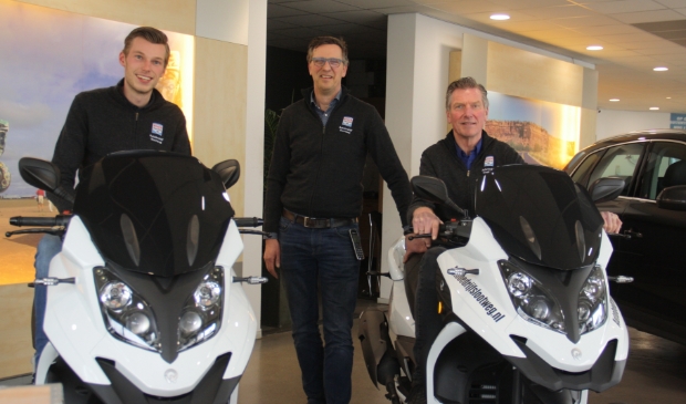 In de showroom staan diverse modellen van de Qooder.