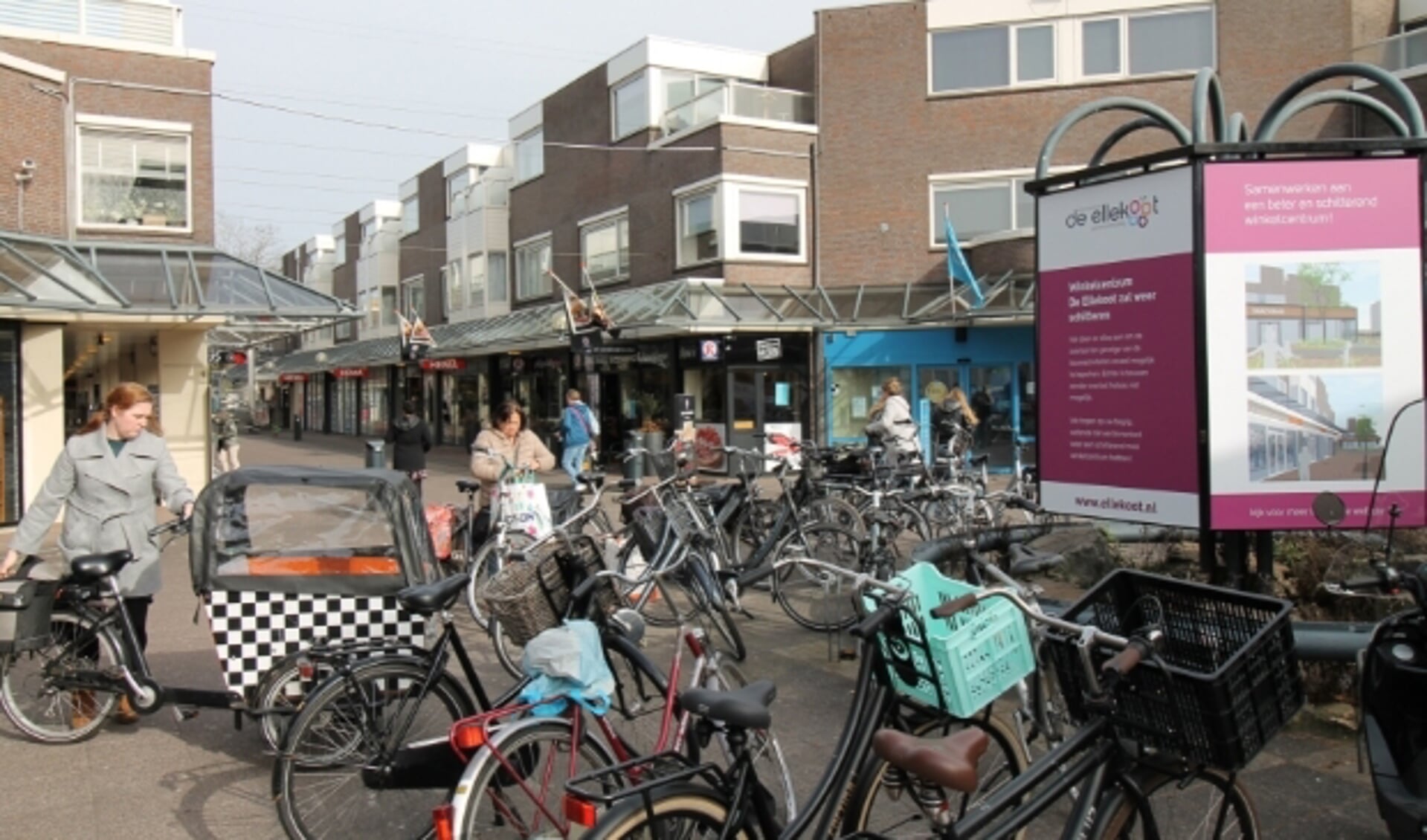 De fietsenstallingen krijgen straks een nettere en overzichtelijkere aanblik. (Foto: Marco Diepeveen)
