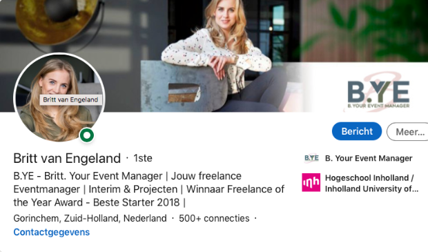 <p>Bio van Britt van Engeland</p>
