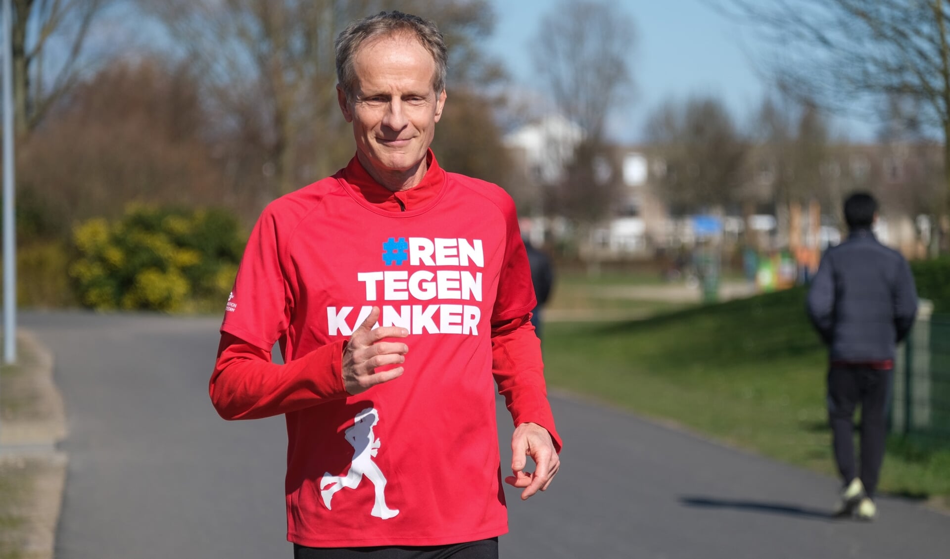 Frank van Diemen: ‘Ik heb nog nooit een marathon gelopen, maar hoop dat zondag 11 april vanaf mijn huis in Toolenburg toch te gaan doen.’