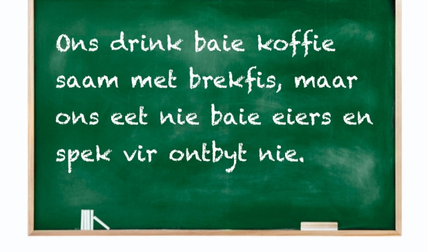 <p>Op College de Heemlanden analyseren leerlingen verschillen en overeenkomsten tussen het Zuid-Afrikaans en het Nederlands.</p>