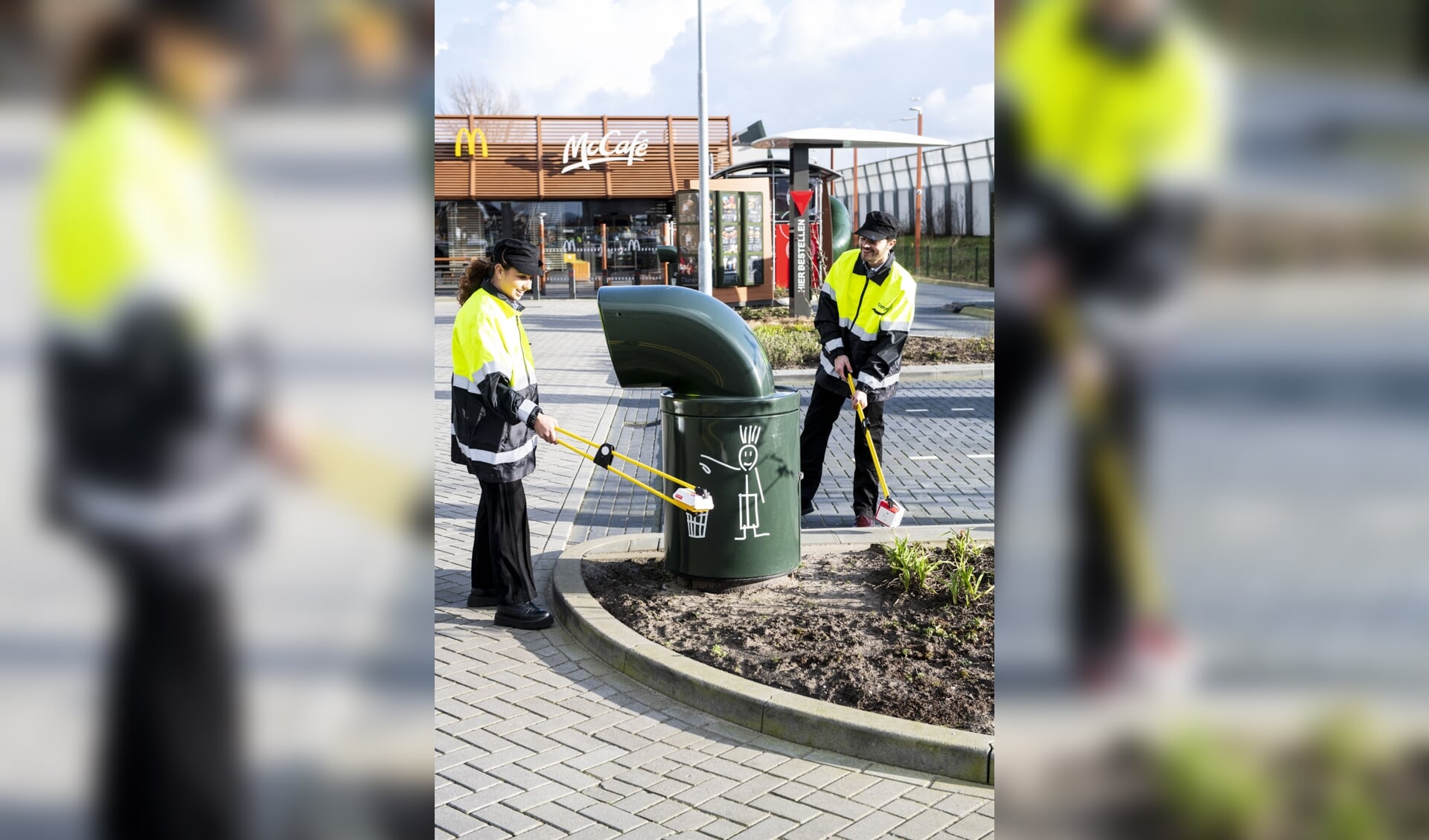 McDonald’s Nijkerk, Ermelo en Harderwijk roept buurtbewoners op om samen te werken voor een schone buurt.
